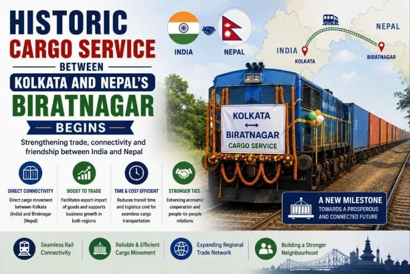 The first goods train