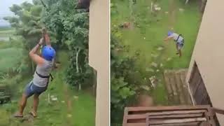 Zipline accident