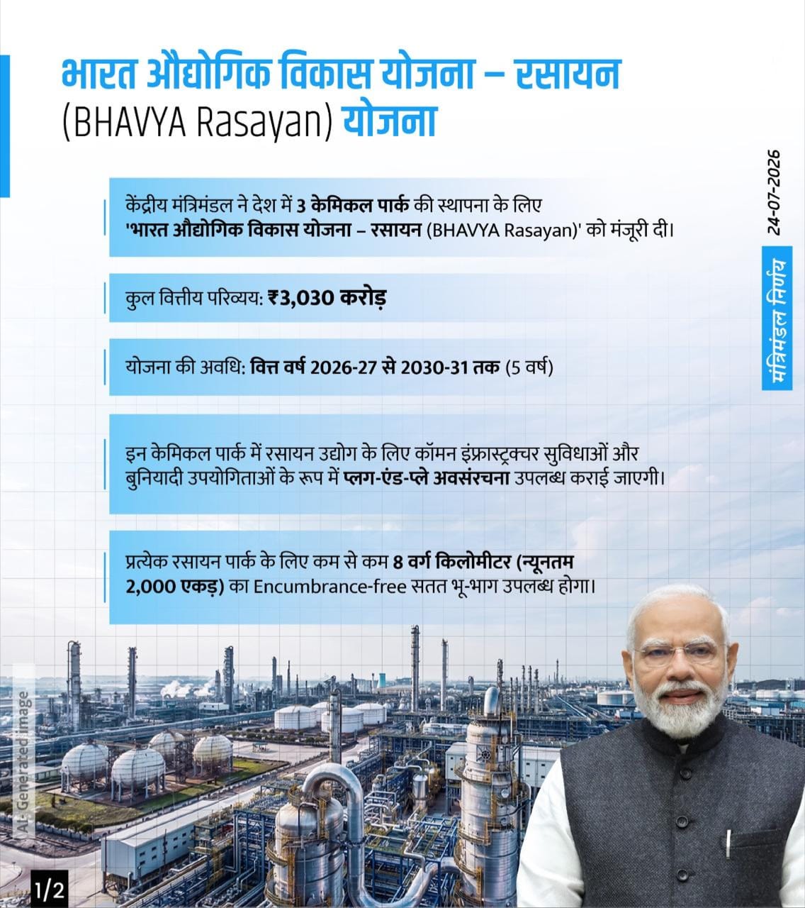 Three Chemical Parks