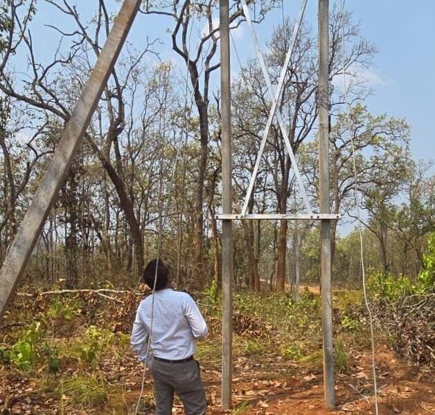 Light of Hope: Centuries of darkness dispelled...! For the first time in their lives, electric lights have illuminated the forest region of Narayanpur.