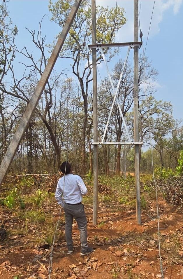 Light of Hope: Centuries of darkness dispelled...! For the first time in their lives, electric lights have illuminated the forest region of Narayanpur.