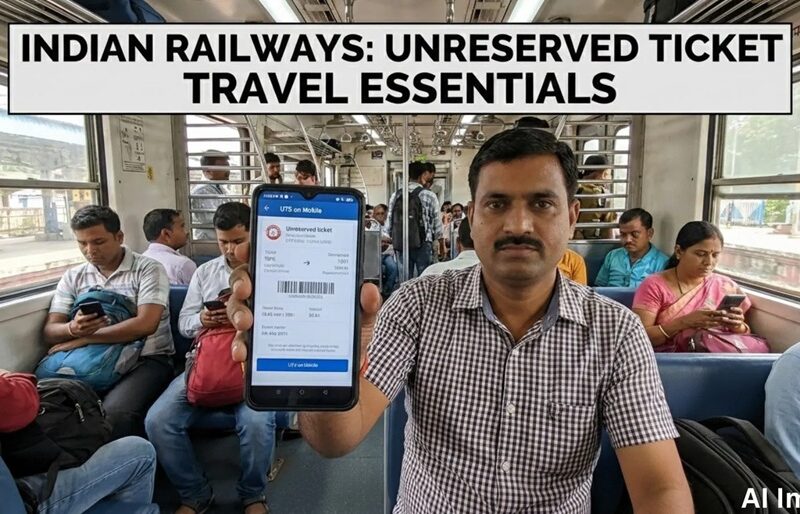 RailOne App Ticket Rules: A ticket received via WhatsApp proved costly! TTE imposed a fine of over ₹500... Know the new railway rule.