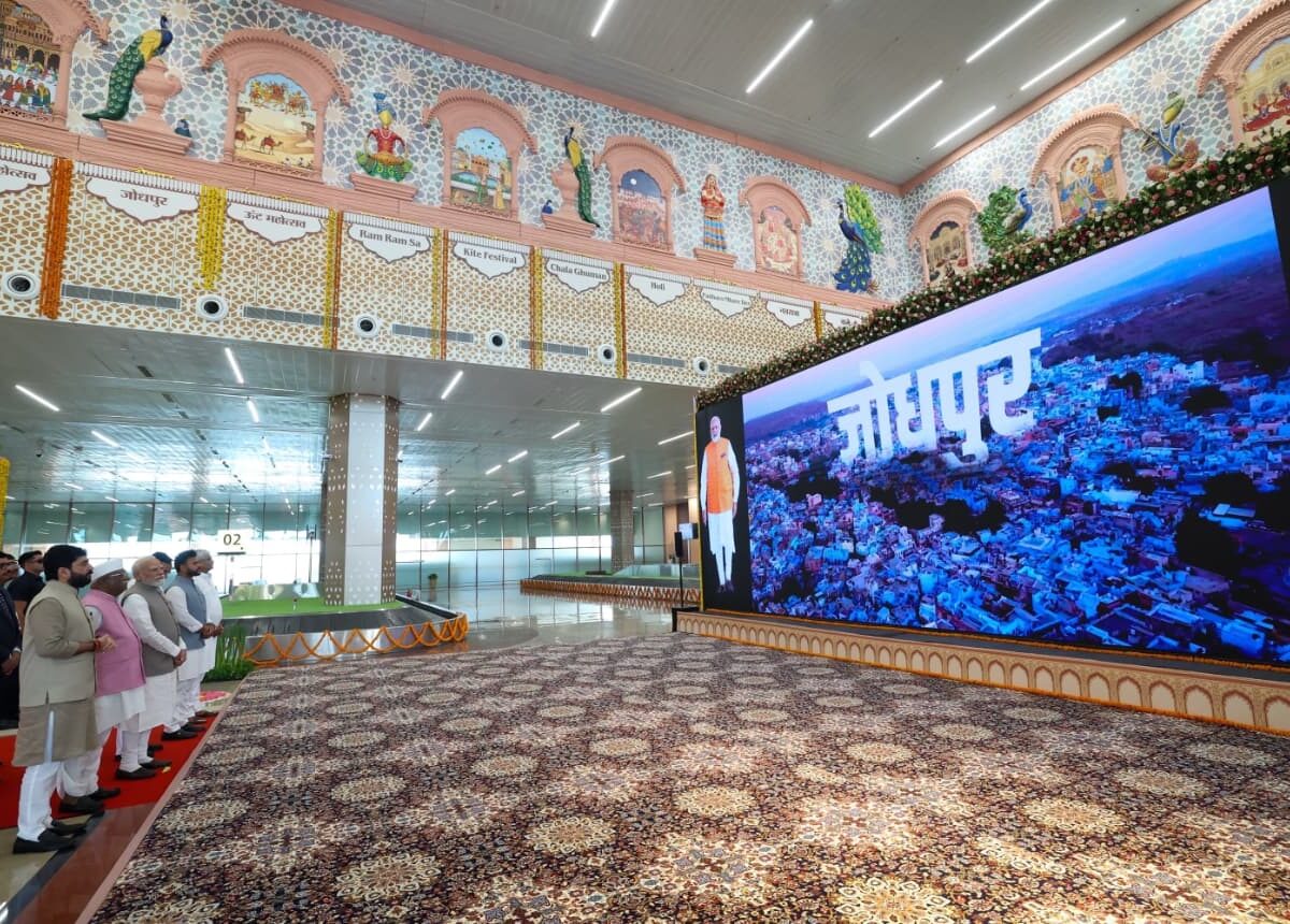 Jodhpur Airport: The next phase of the UDAN scheme is ‘Viksit UDAN’...! The Prime Minister inaugurated the new terminal building of Jodhpur Airport.