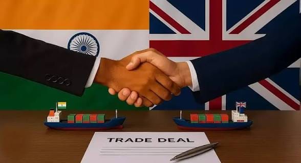 Impact of India-UK FTA begins...! India-UK FTA comes into effect; first export consignment dispatched to the UK.