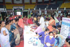 Cancer Screening: Project Abhaya... New health protection for women! Free health and cancer screenings for over 1,400 female employees.