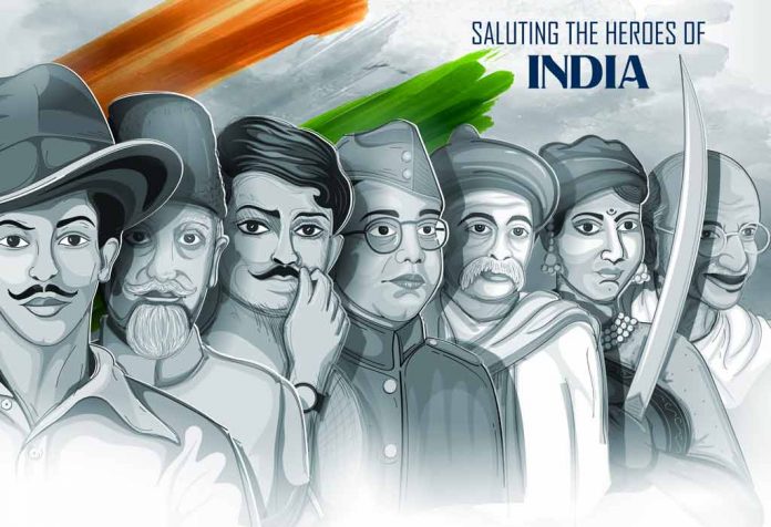Freedom Fighters: Torchbearers of independent India...! Whose struggles illuminated a free India.