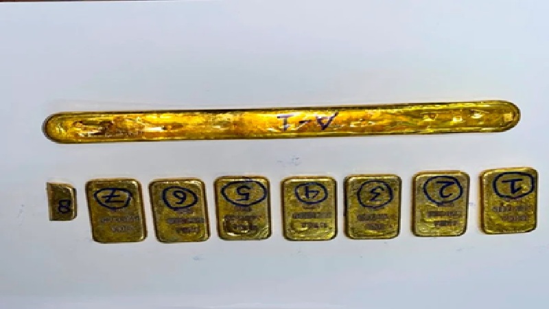 Railway Gold Smuggling: Foreign gold worth ₹1.96 crore seized on Duronto Express...! 2 accused arrested.