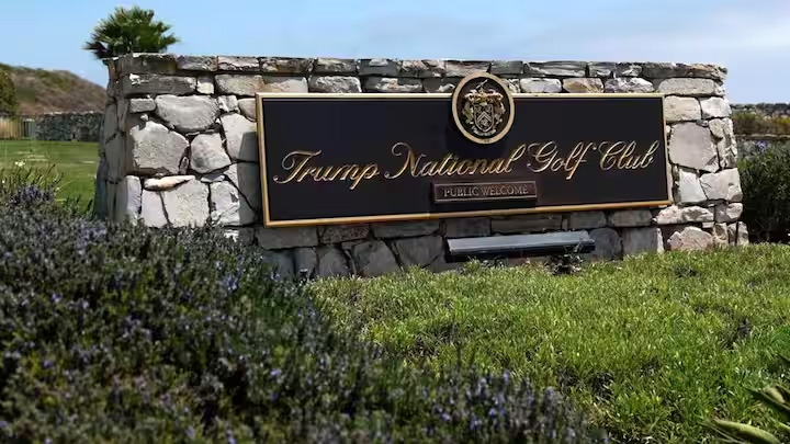illegal weapon near golf course