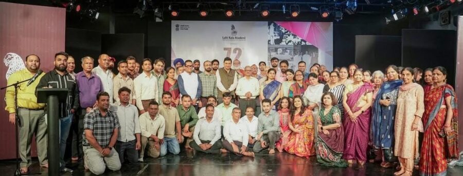 Lalit Kala Akademi celebrated its 72nd Foundation Day.
