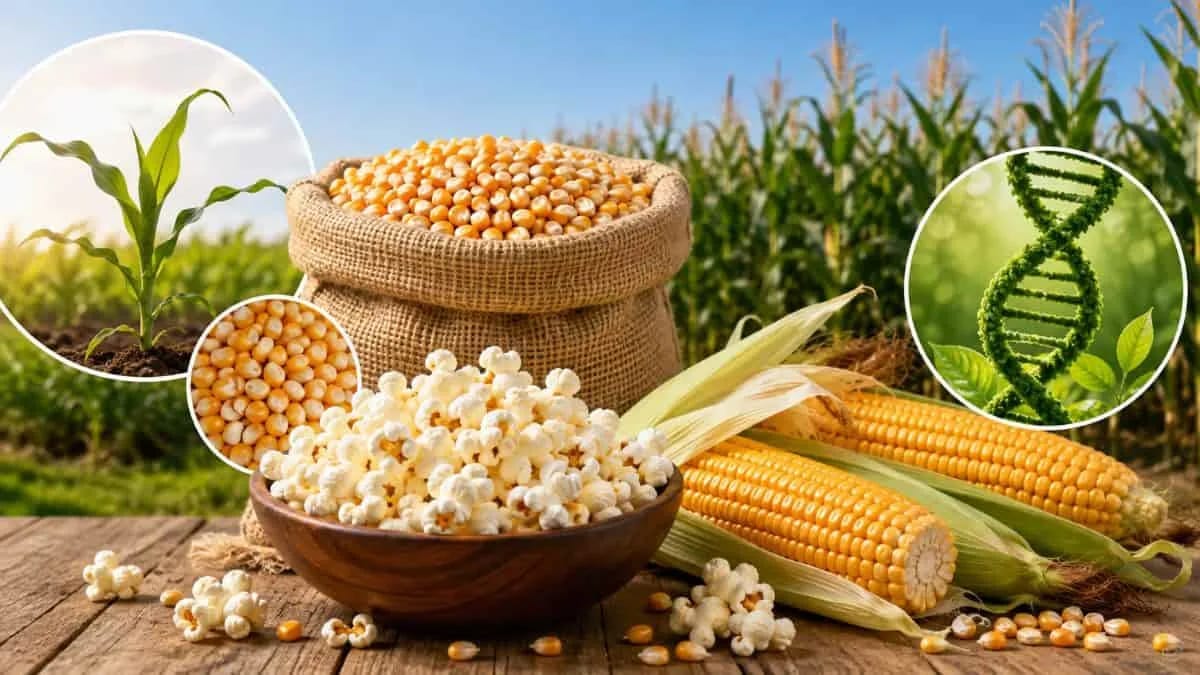 non-GMO high-quality popcorn maize hybrid seed