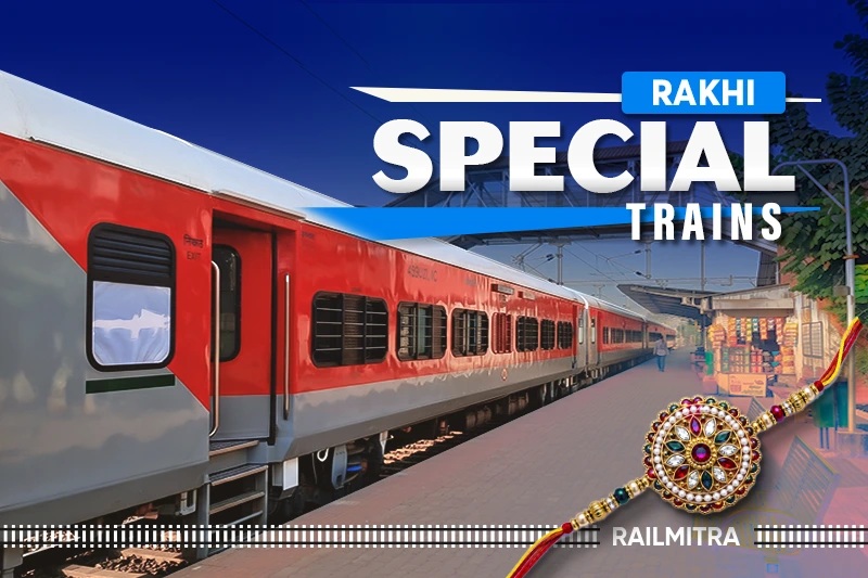 Raksha Bandhan Special Train: A special train gift for Raksha Bandhan! A special train will run between Durg and Raigarh—check the list here.