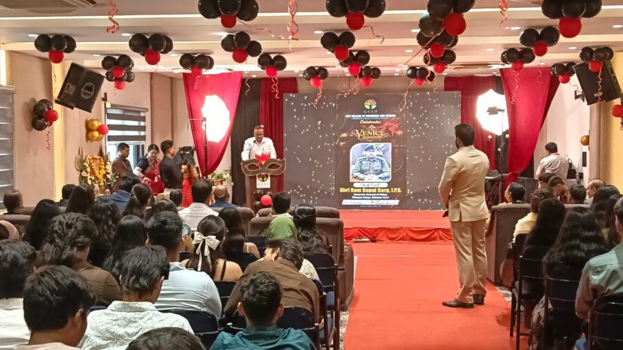 Grand ‘Venice Carnival’ organized at LCIT College...! IG Ramgopal Garg shares mantras for success with students.