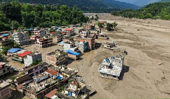 Flood havoc in Nepal