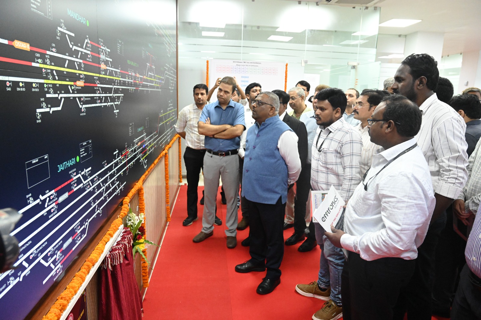 Live Train Monitoring System