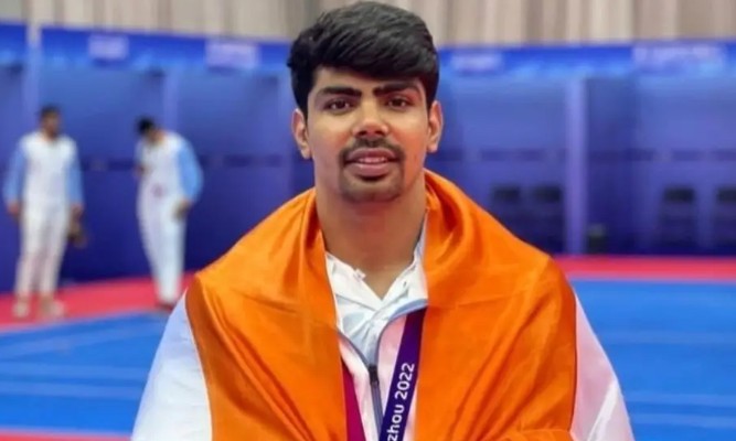 Asian Games 2026: Major change just before the opening ceremony; Pawan Sehrawat replaces Tajinderpal Toor as India's flag-bearer.