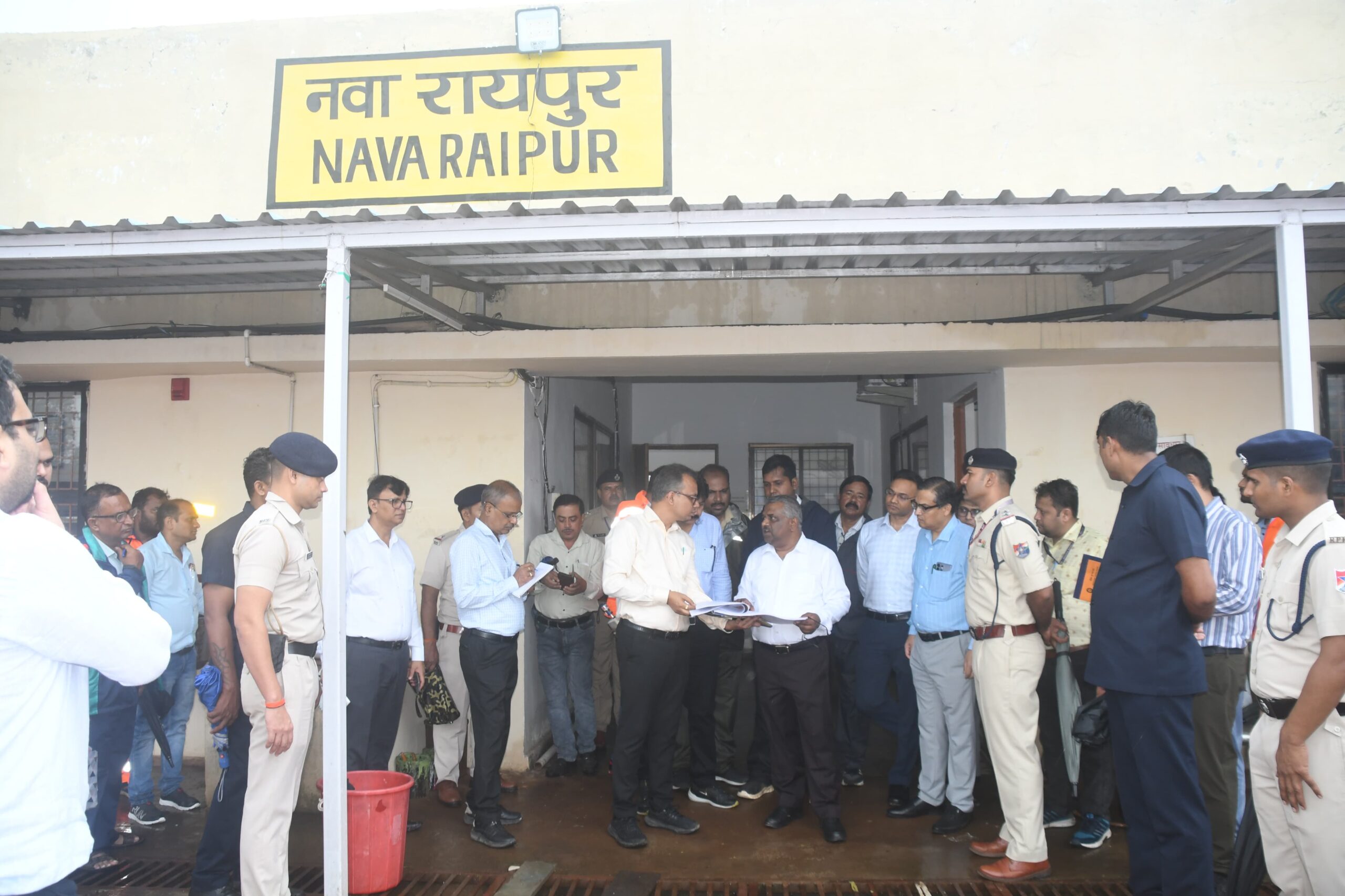 the Lakholi-Raipur rail section