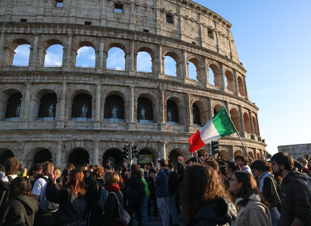 Italy Protest