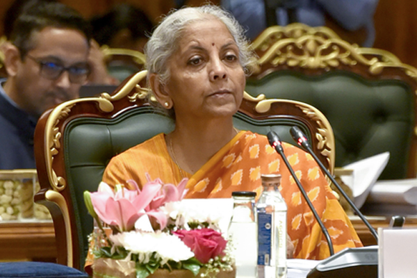 Finance Minister Nirmala Sitharaman