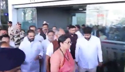 Smriti Irani Raipur Visit