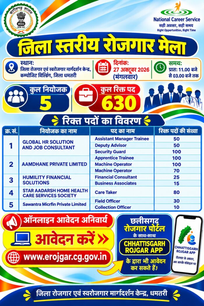 Dhamtari Rojgar Mela