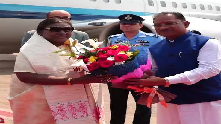 President Droupadi Murmu CG Visit 2026