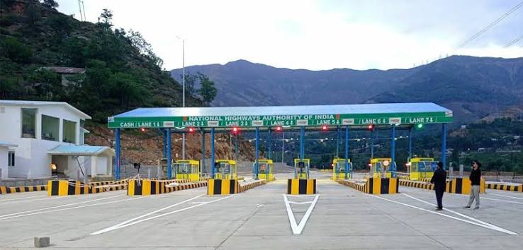 toll plazas